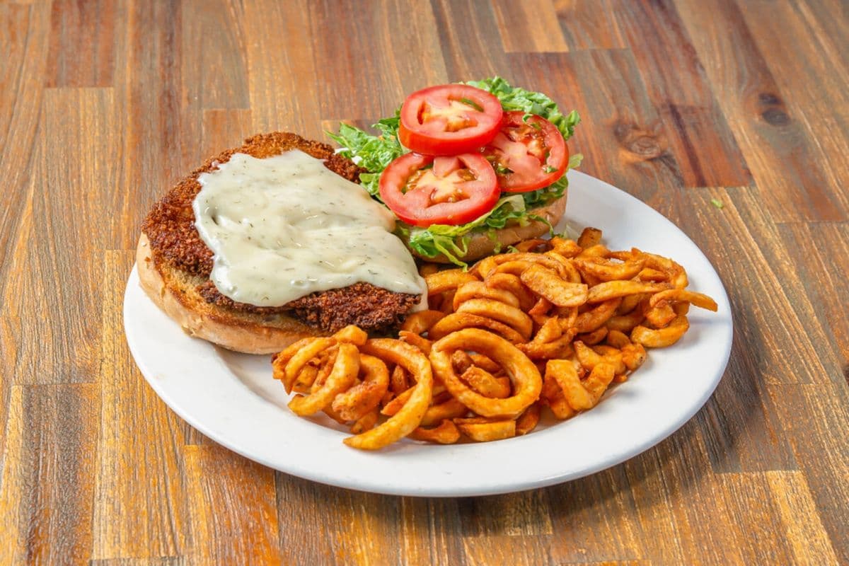 Honey Dill Chicken Burger