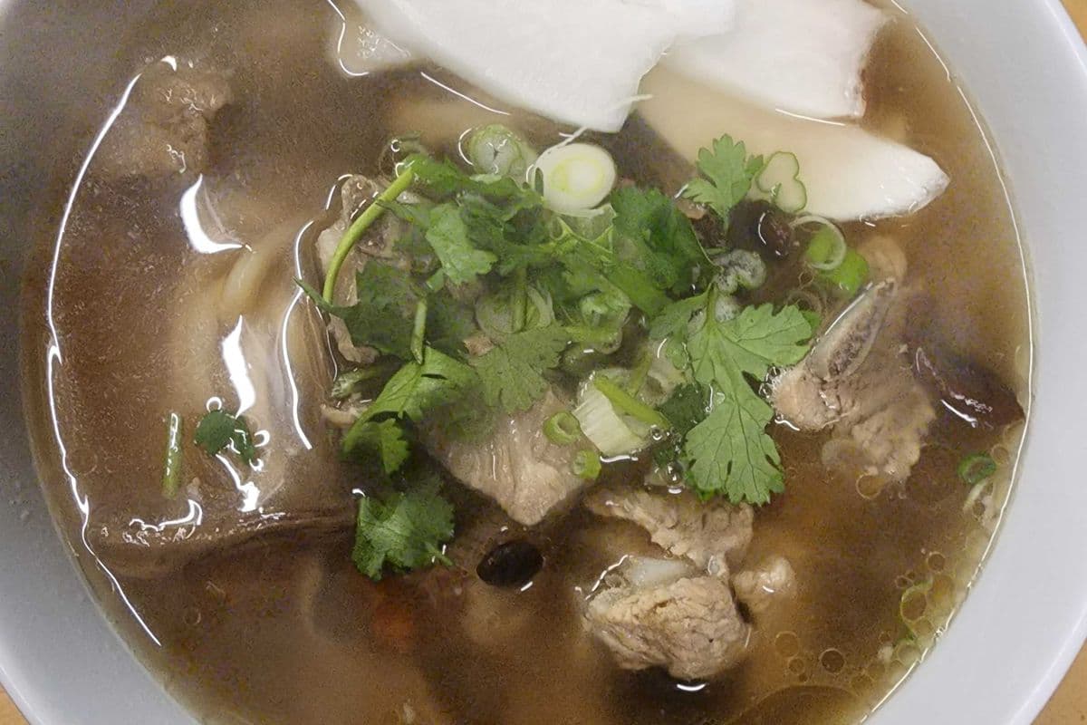 1105. Hand-Pulled Ramen with Pork Ribs