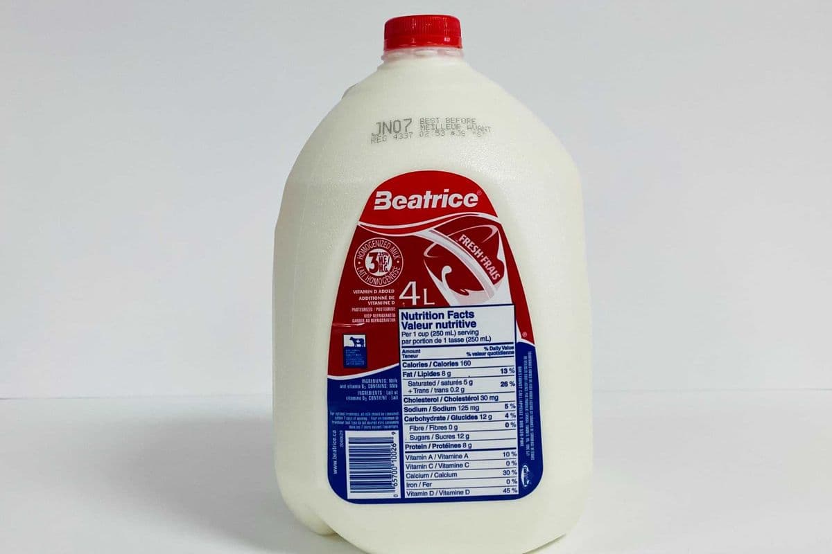 Beatrice Milk 3.25% (4L)
