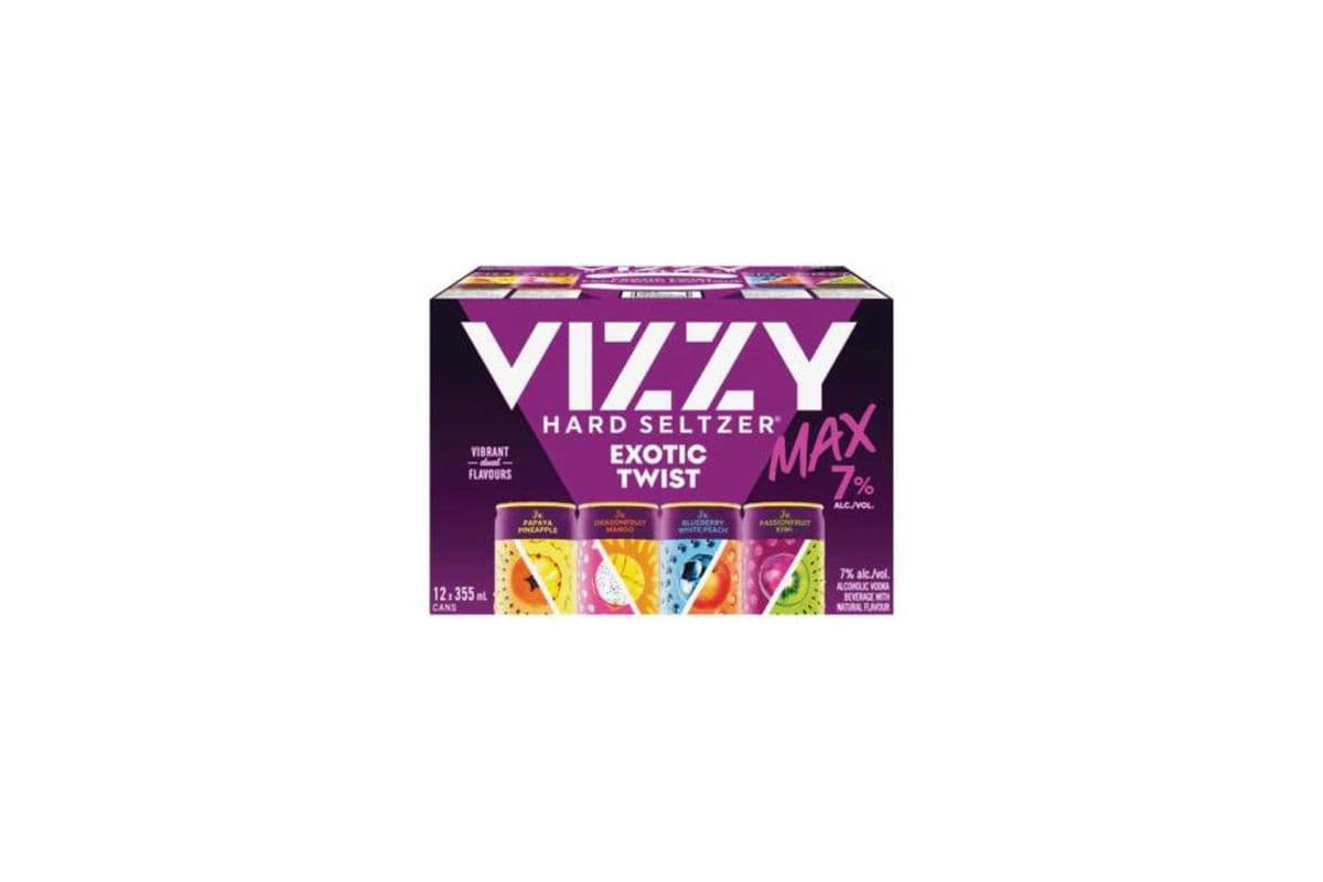 Vizzy Exotic Twist Max Hard Seltzer Mixer (12 Cans) (12 x 355ML)
