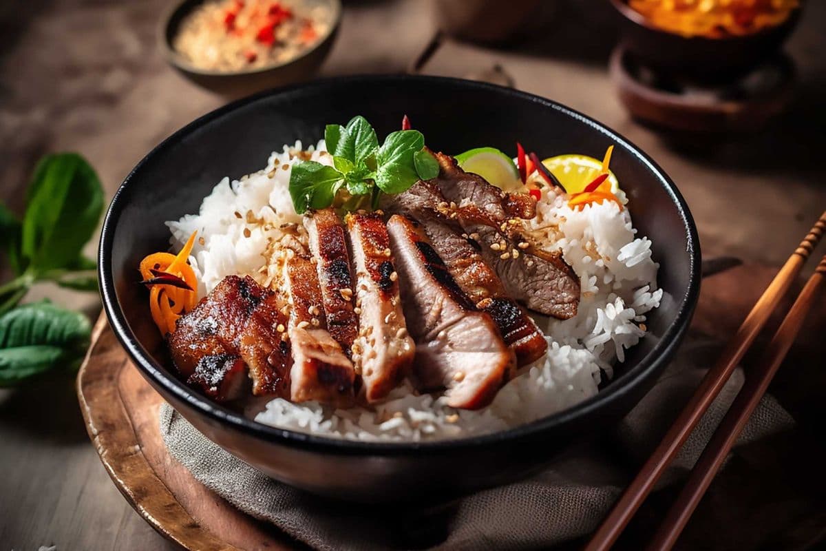 Charbroiled Pork Rice