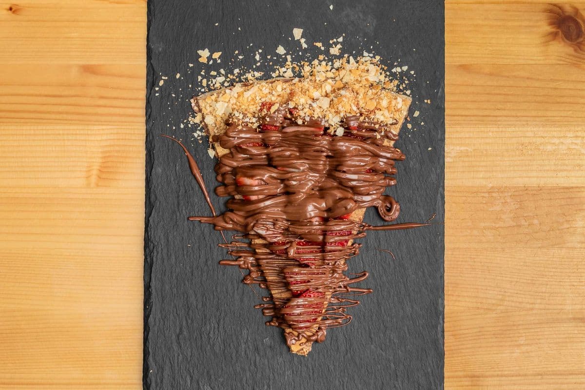 crêpe nutella fraise