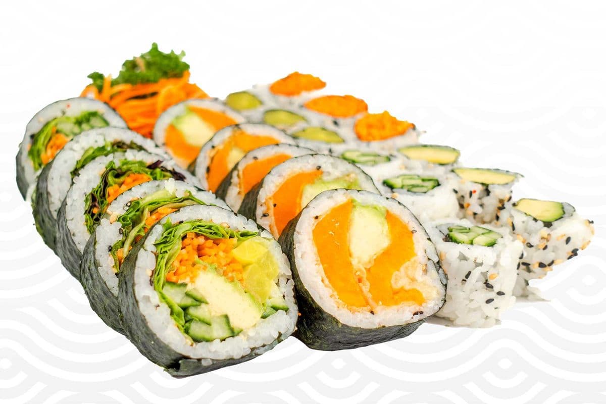Combo Végé (22 mcx) 10 Makis et 12 Hosomakis