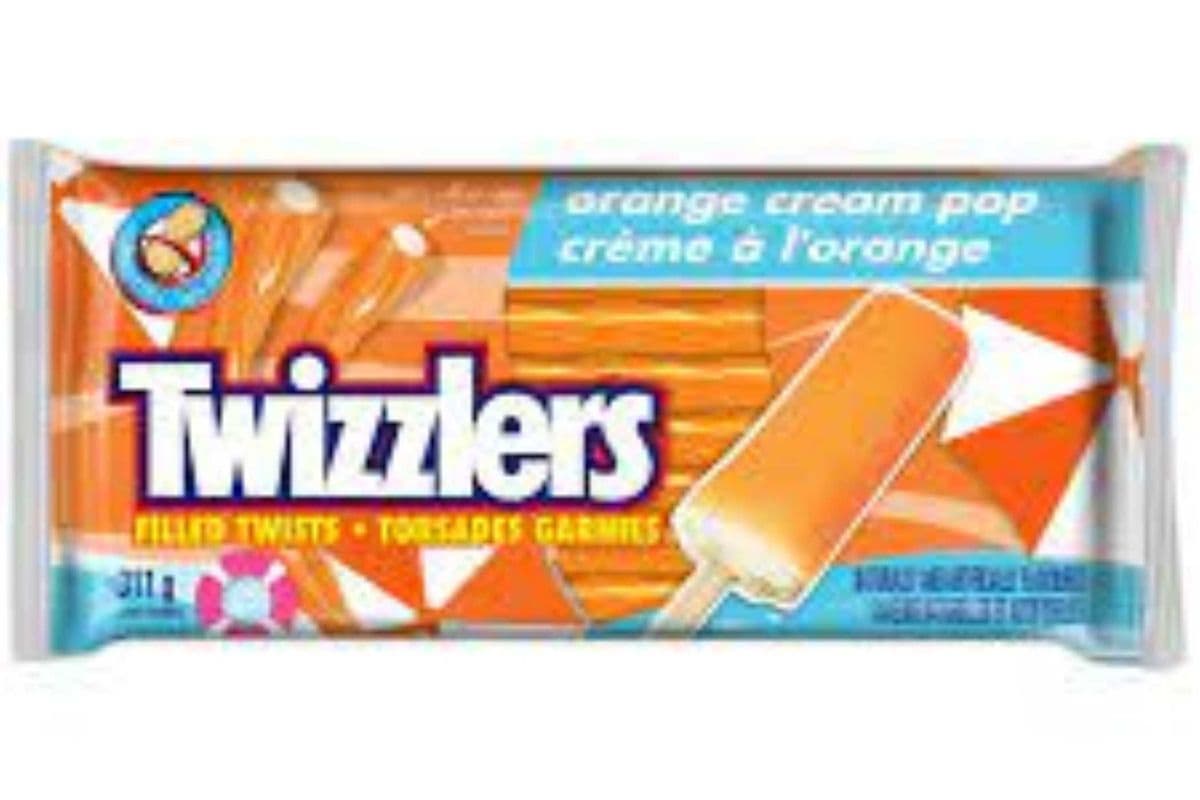 Twizzler Orange Cream Pop Filled Twists Candy (311 g)