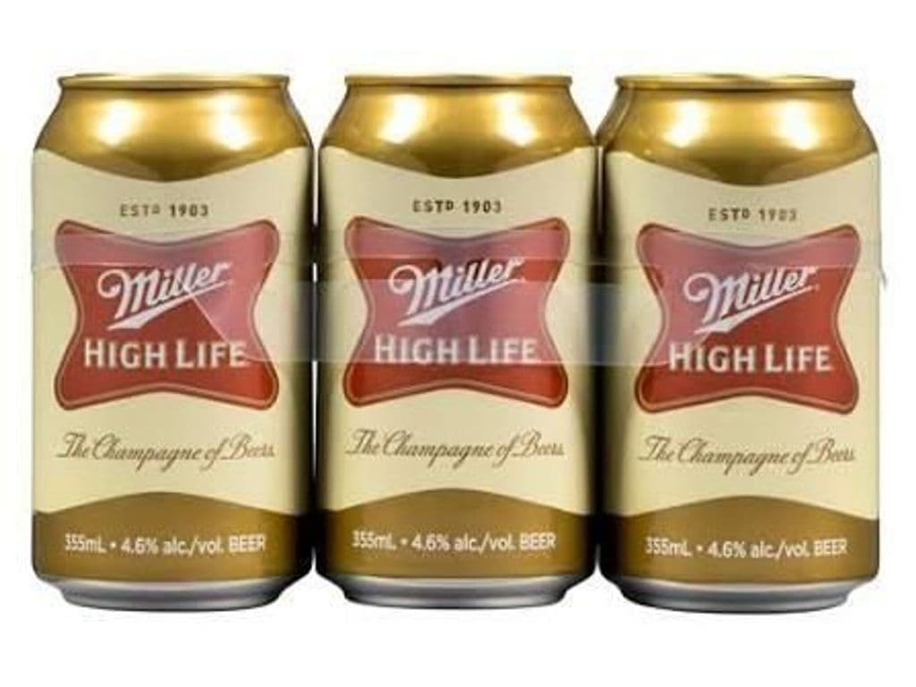 MILLER HIGH LIFE Can 6 x 355ml