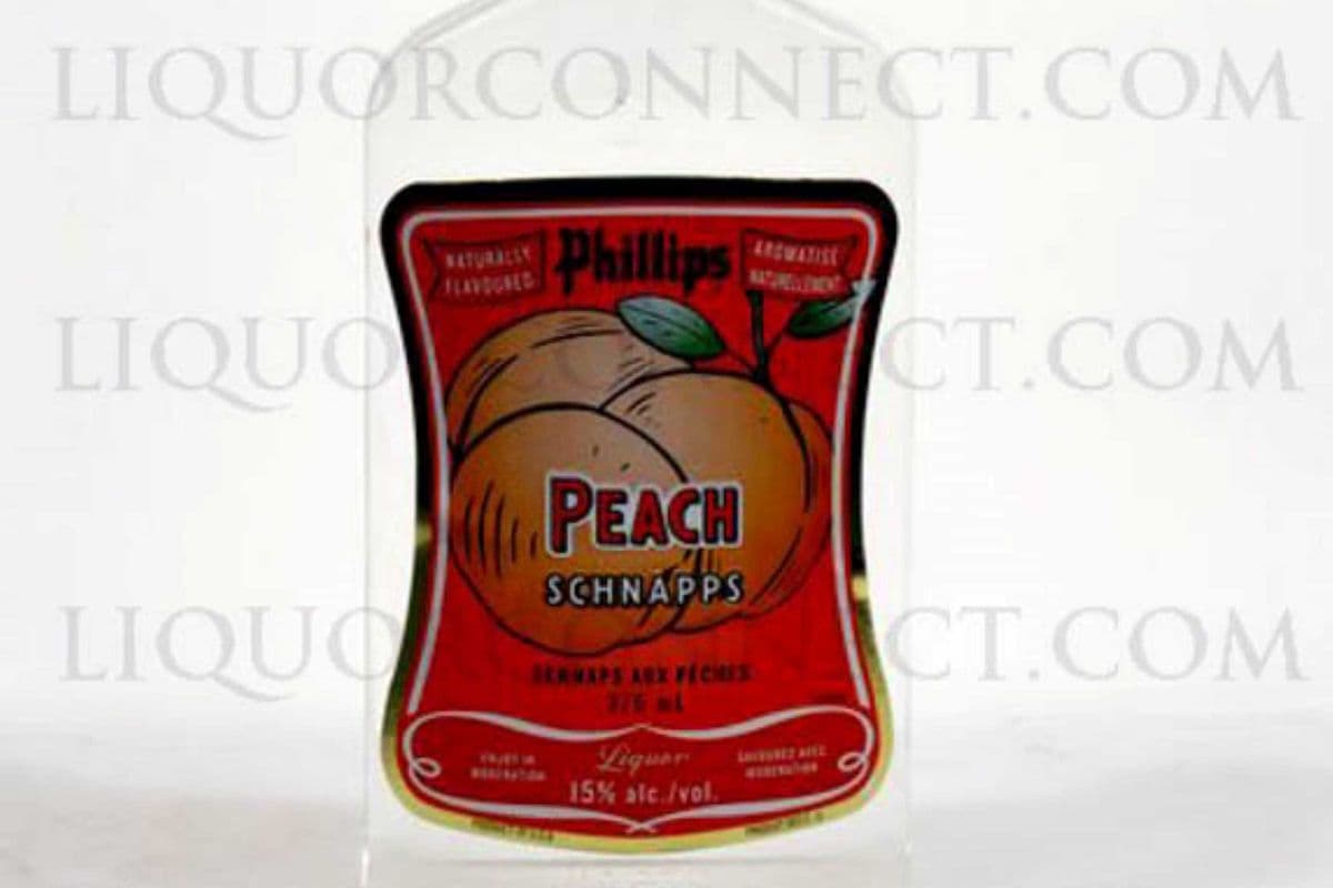 Phillips - Peach Schnapps (1 x 375ml Bottle)
