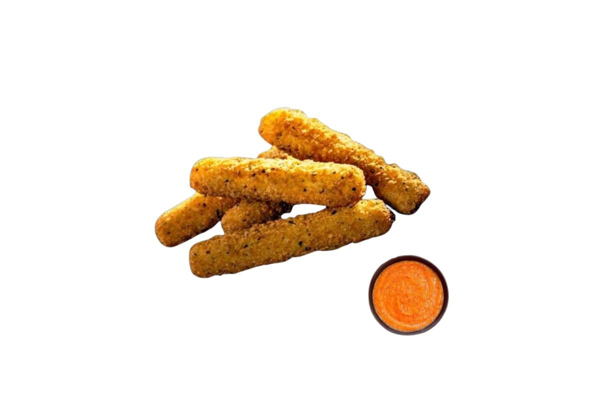Bâtonnets de mozzarella croustillants