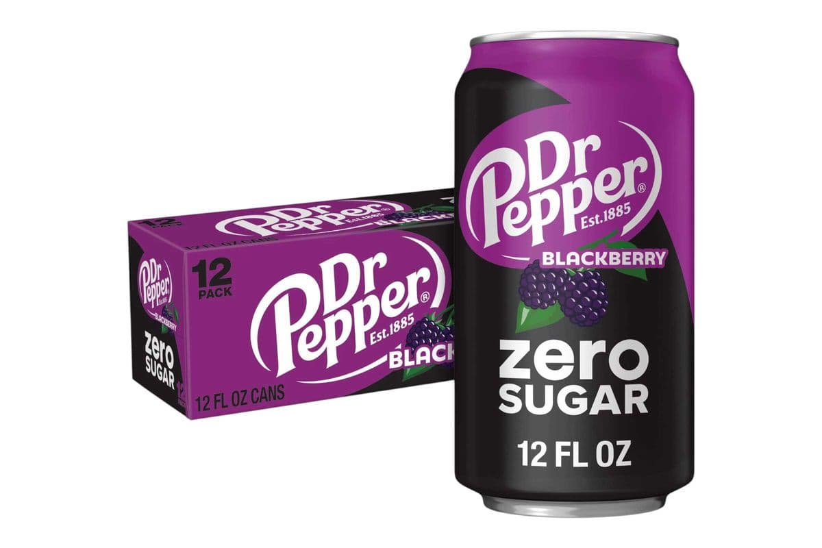 Dr Pepper Blackberry Zero Sugar (355ml) (0 Cal)