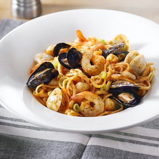 Linguine aux fruits de mer / Seafood Linguine