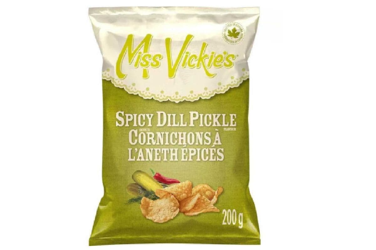 Miss Vickie's Spicy Dill Pickle Chips (200 g)