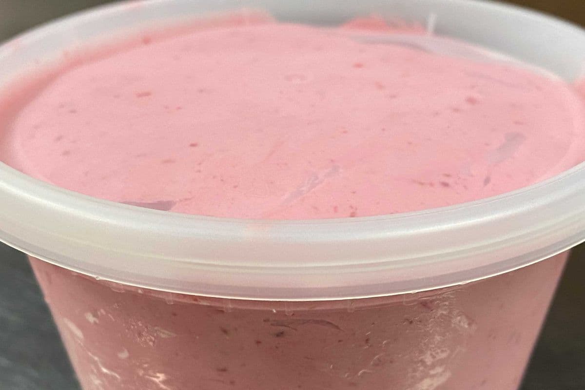 Half litre frozen yogurt (16oz)