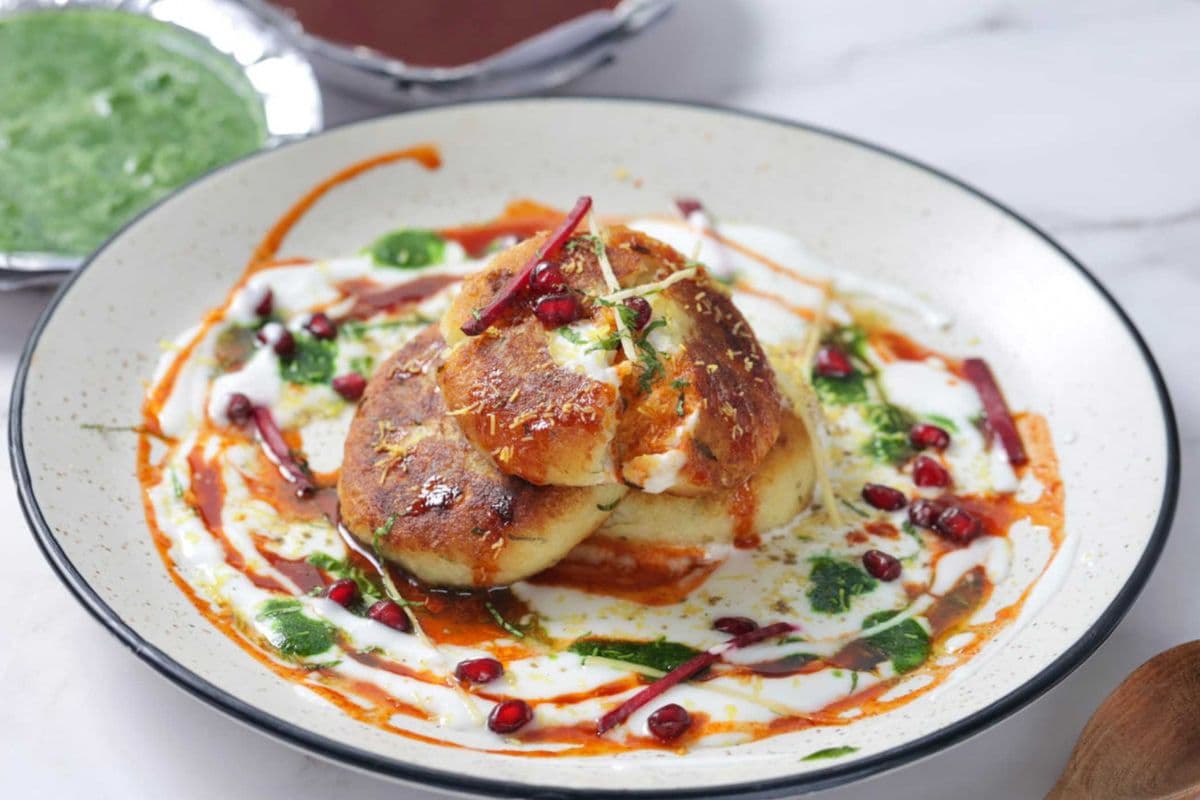 Aloo Tikki Chaat