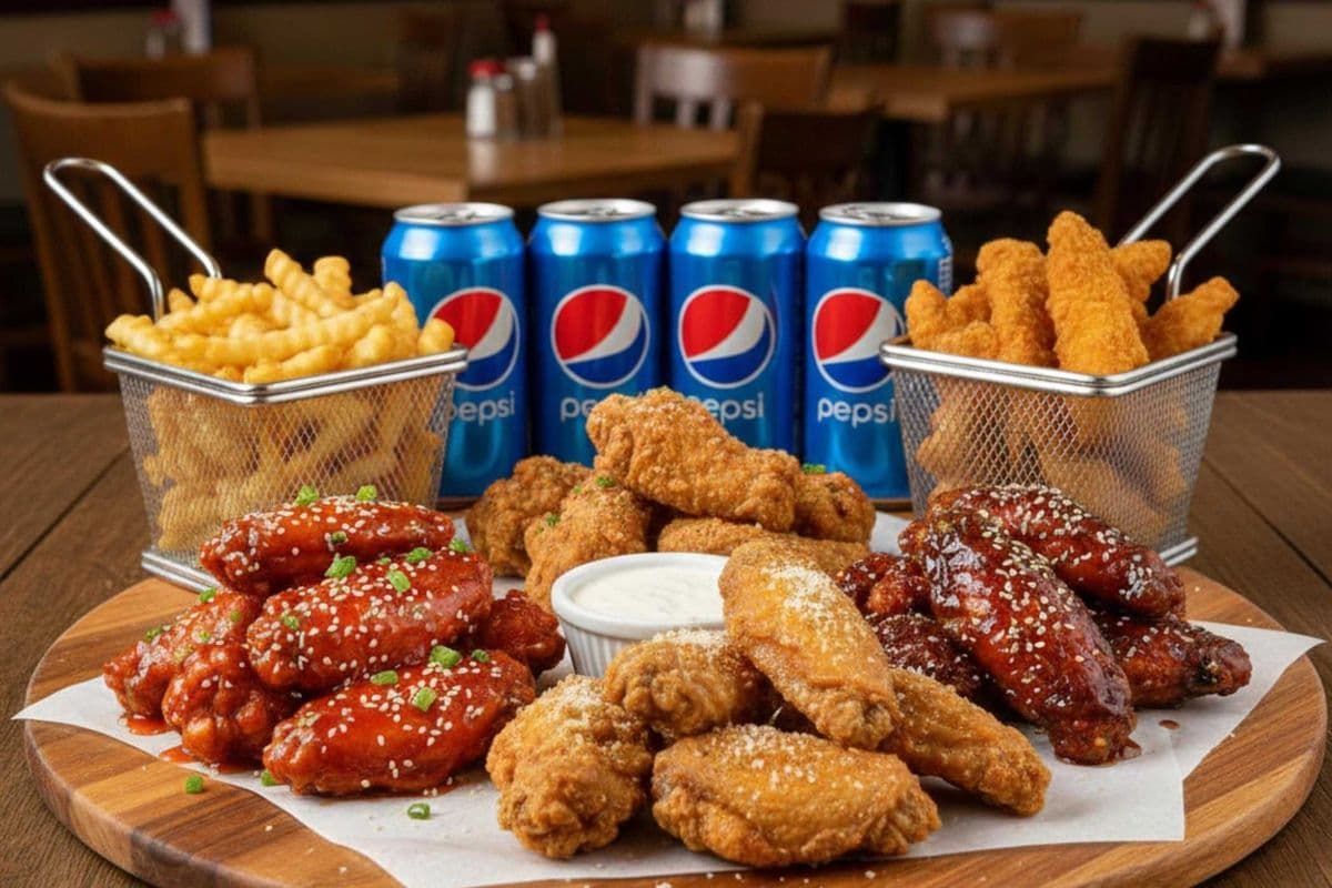 Family Combo Wings (Choice of 3 flavours)