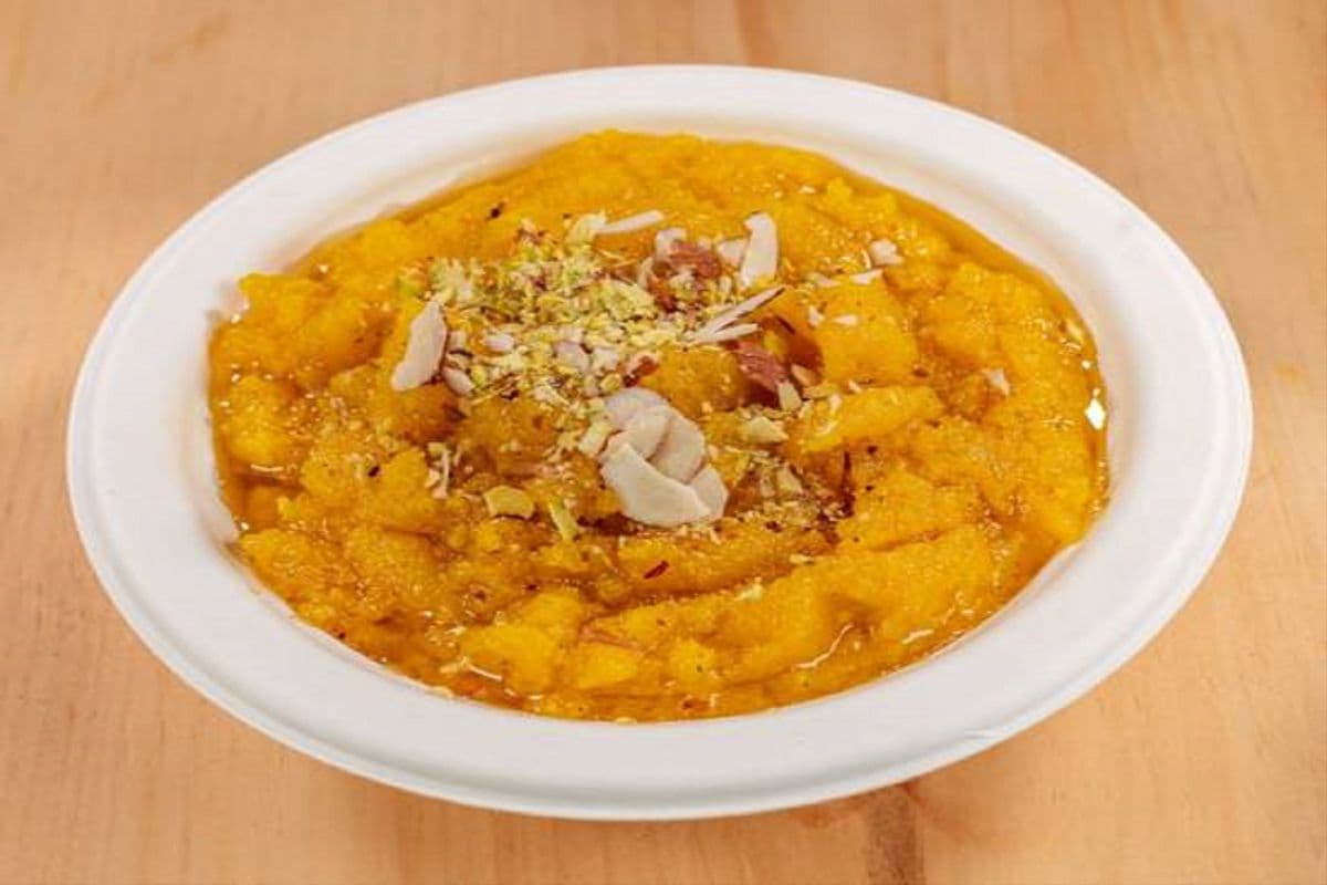Mong Dal Halwa Plate
