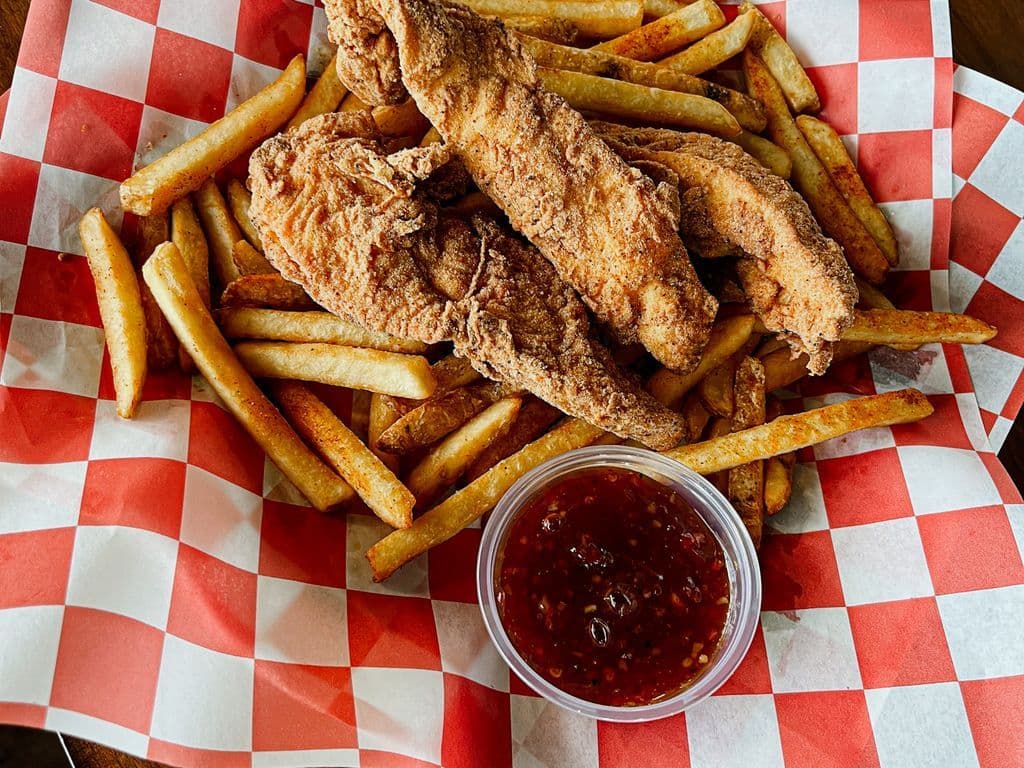 Gluten Free Seasoned Chicken Strip Combo GF