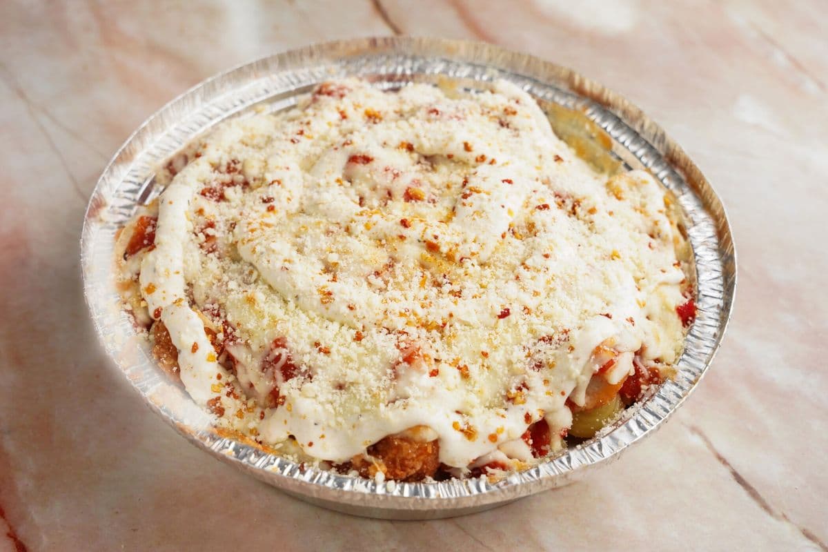 Chicken Parm Mac N Cheese