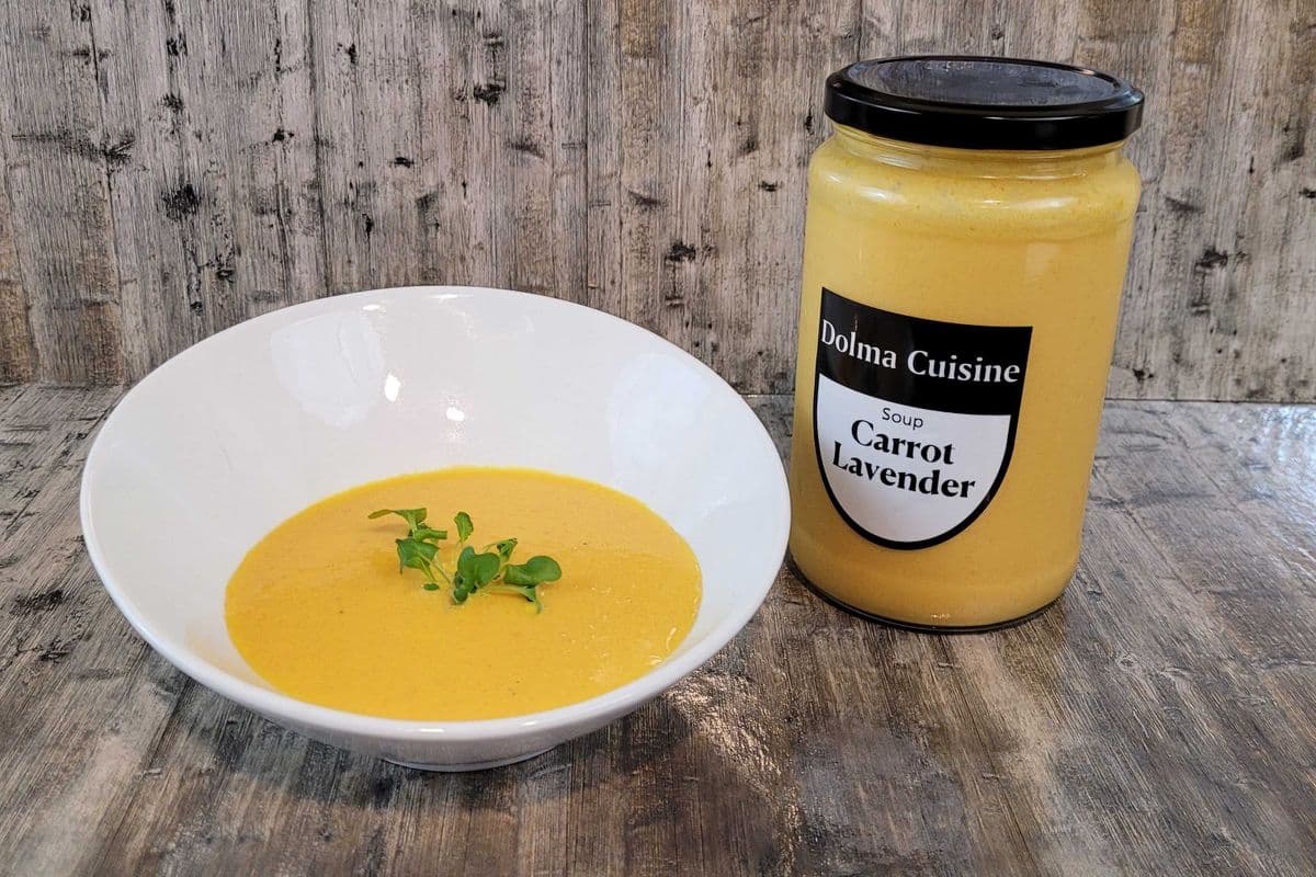 Carrot and Lavender Soup (750ml)