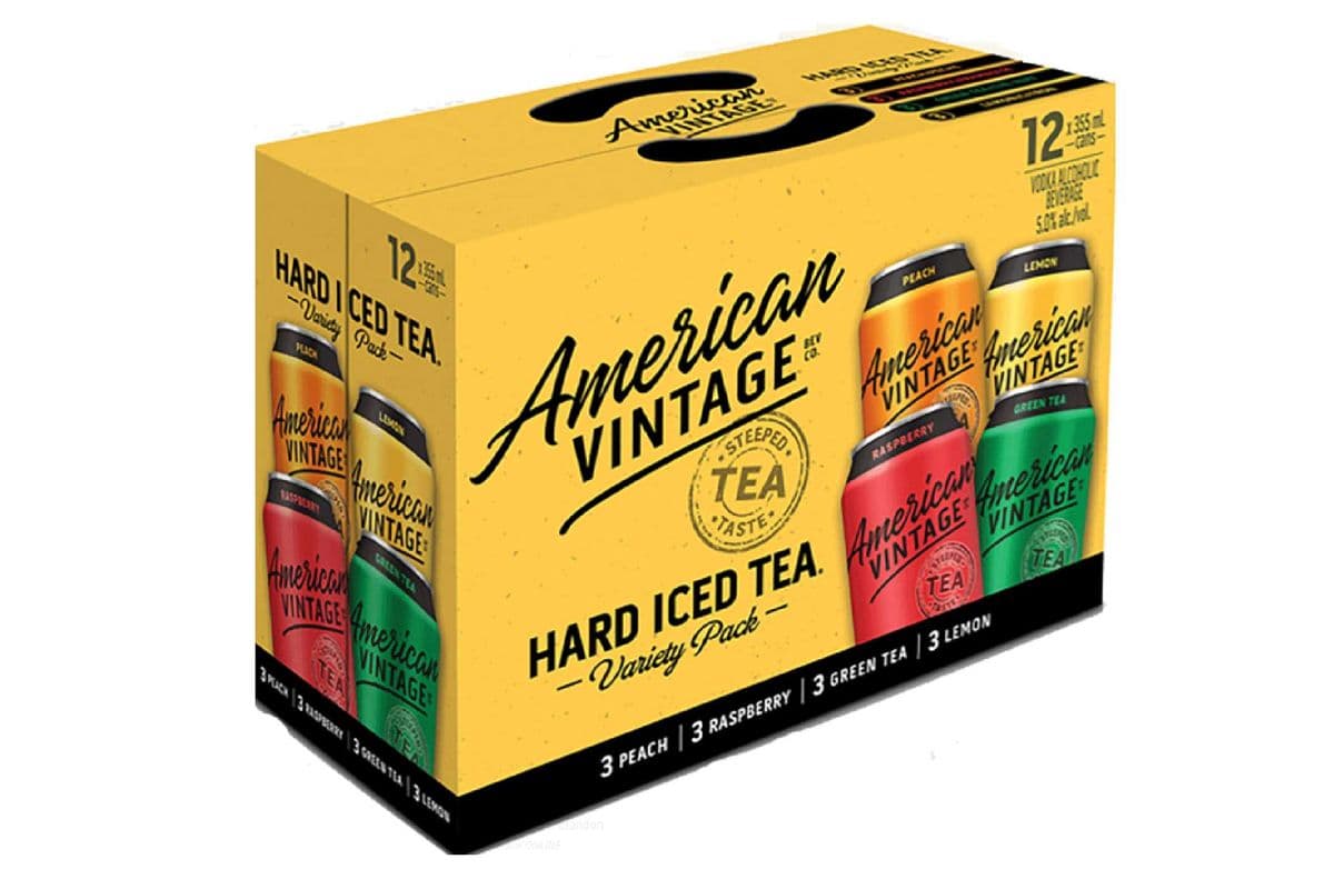 American Vintage Hard Iced Tea Mixed Pack (12 x 355 ml)