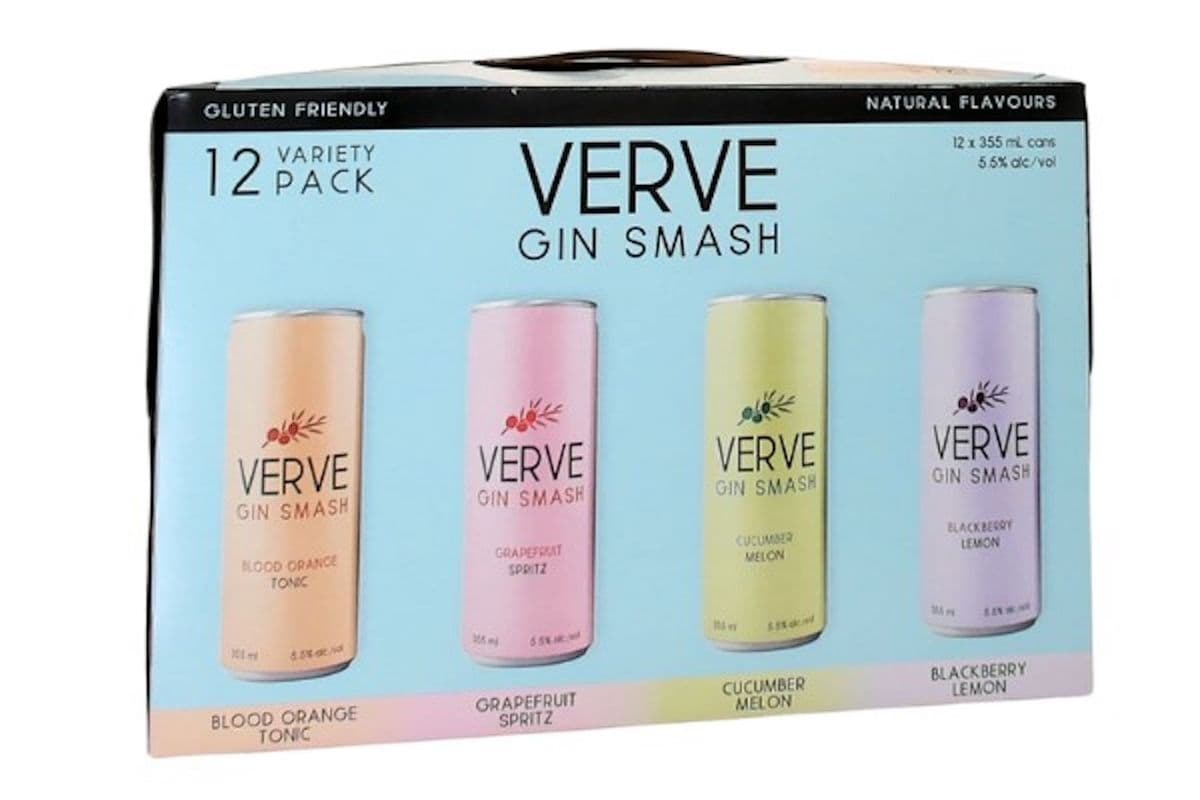 VERVE GIN SMASH MIX 12 PACK (12 x 355ML)