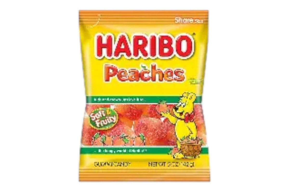 Haribo Peaches (142gm) (100 Cal)