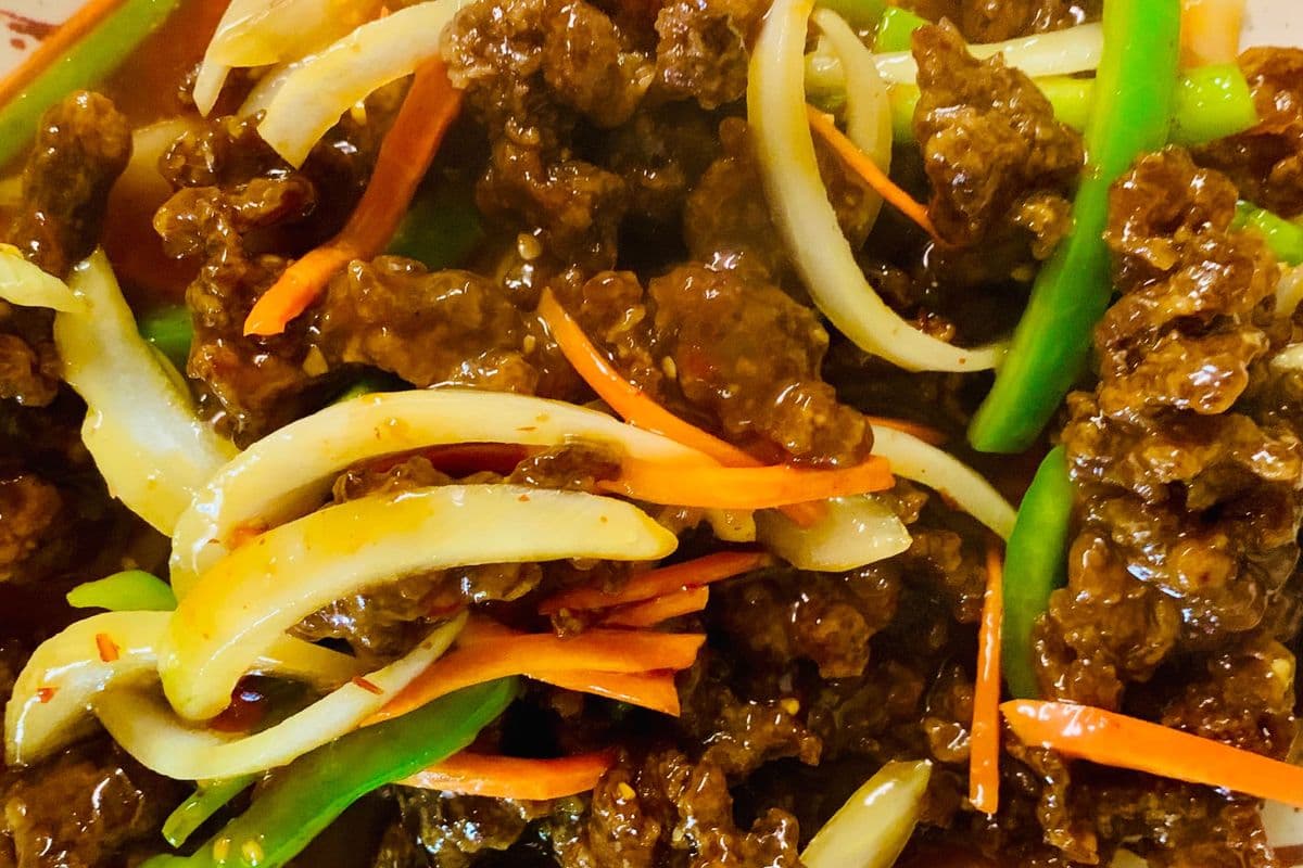 Szechuan Crispy Ginger Beef (Crispy)