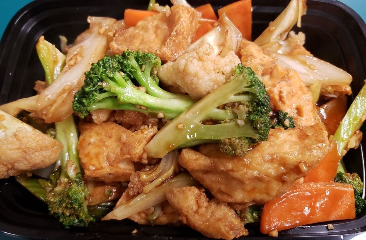 56. Tofu Mixed Vegetables