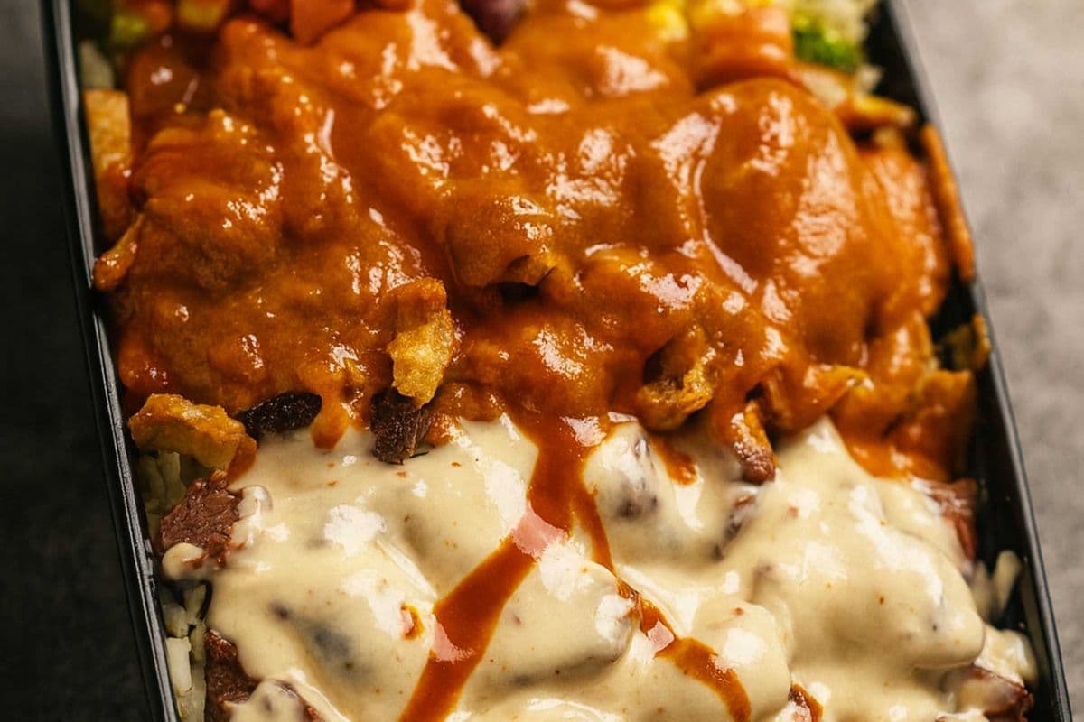 Half Chicken Half Beef Platter