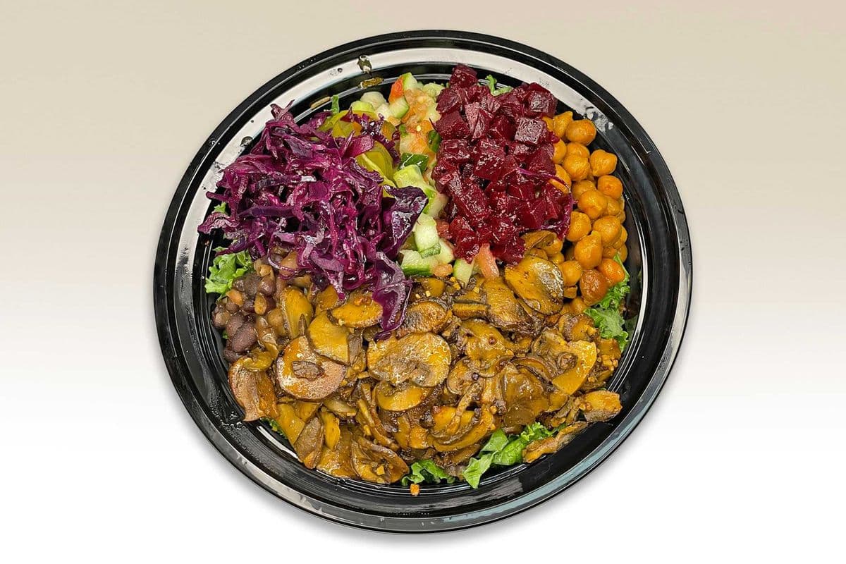 Vegan Mushroom Shawarma Bowl