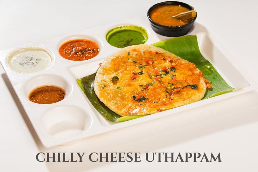 Chilli  Cheese Uthappam