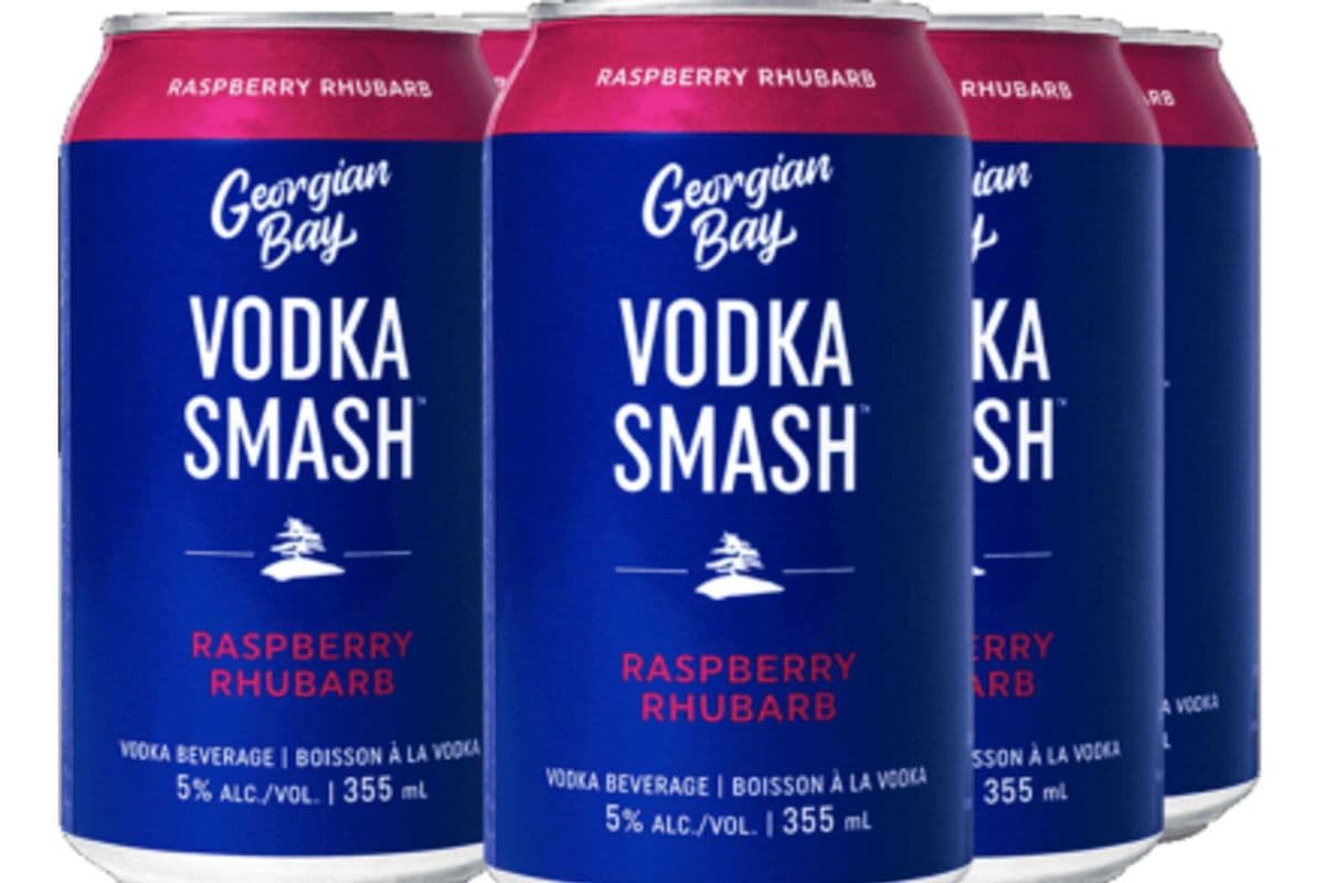Georgian Bay Raspberry Rhubarb (6 x 355 ml Cans)