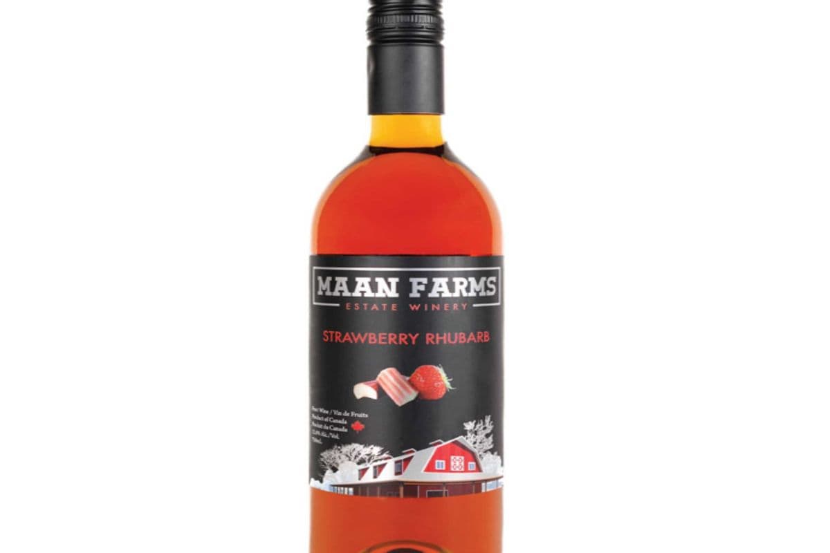 MAAN FARM STRABRY RHUBRB 750ML (1 x 750ML )
