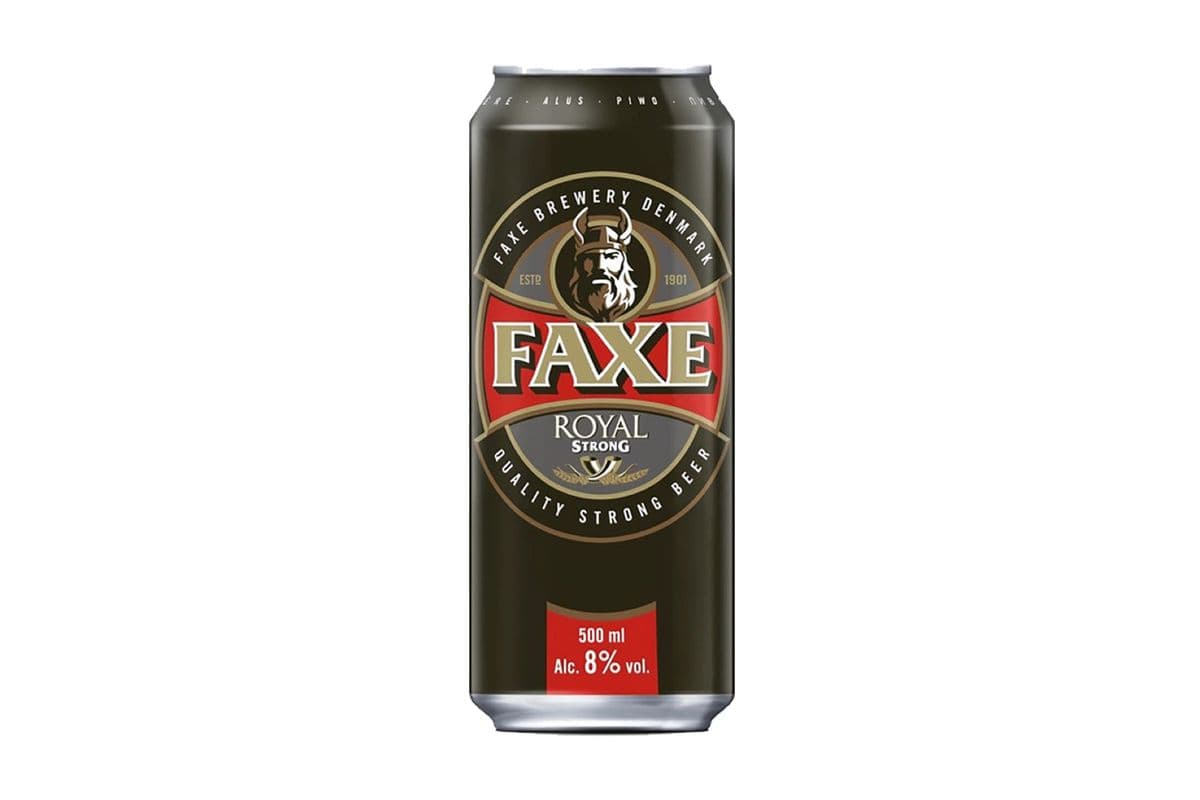 Faxe Strong 8% (1 x 473mL Can)