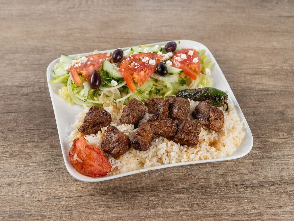 Beef Shish Kebab Plate