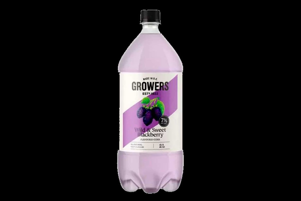 GROWERS CIDER WILD BLACK BERRY (1 x 2 LITRES) (1 x 2000ML)