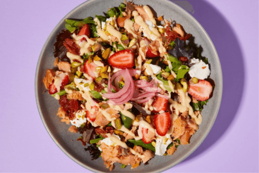 Salade la fraîche à l'année