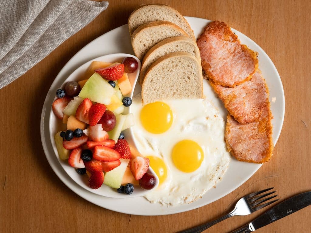 Peameal Bacon 'N Eggs