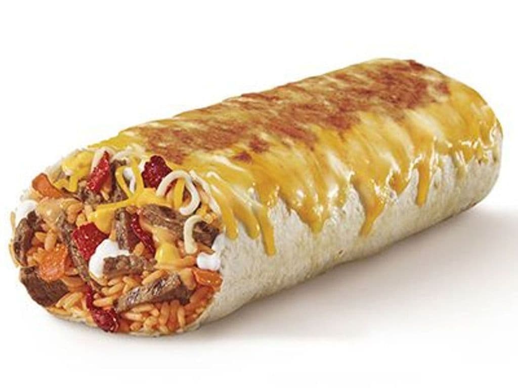 Steak Grilled Cheesy Burrito