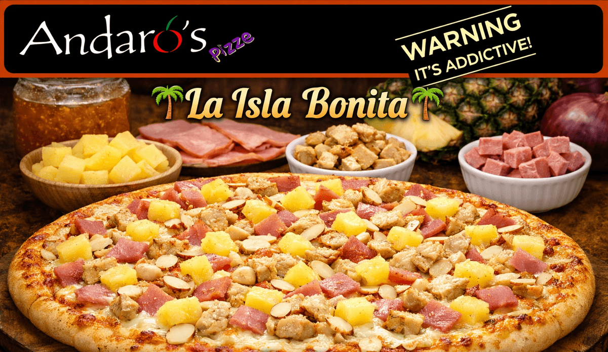 🏝️ La Isla Bonita🏝️ Island Twist Pizza