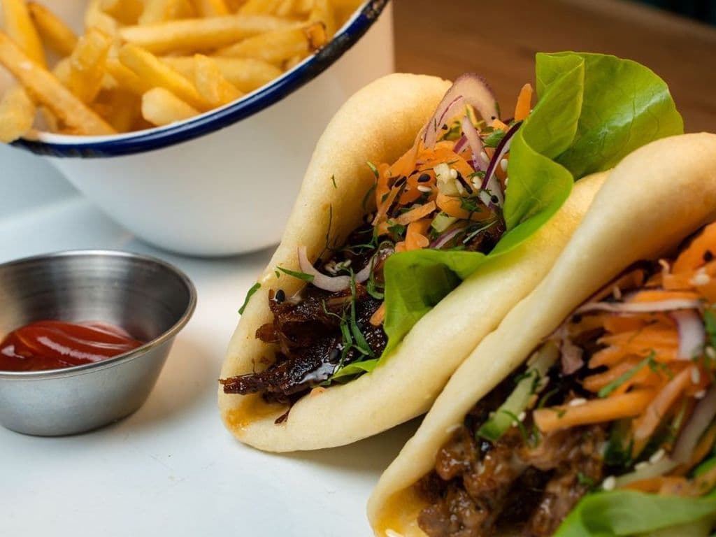 Paradise Pork Bao Buns