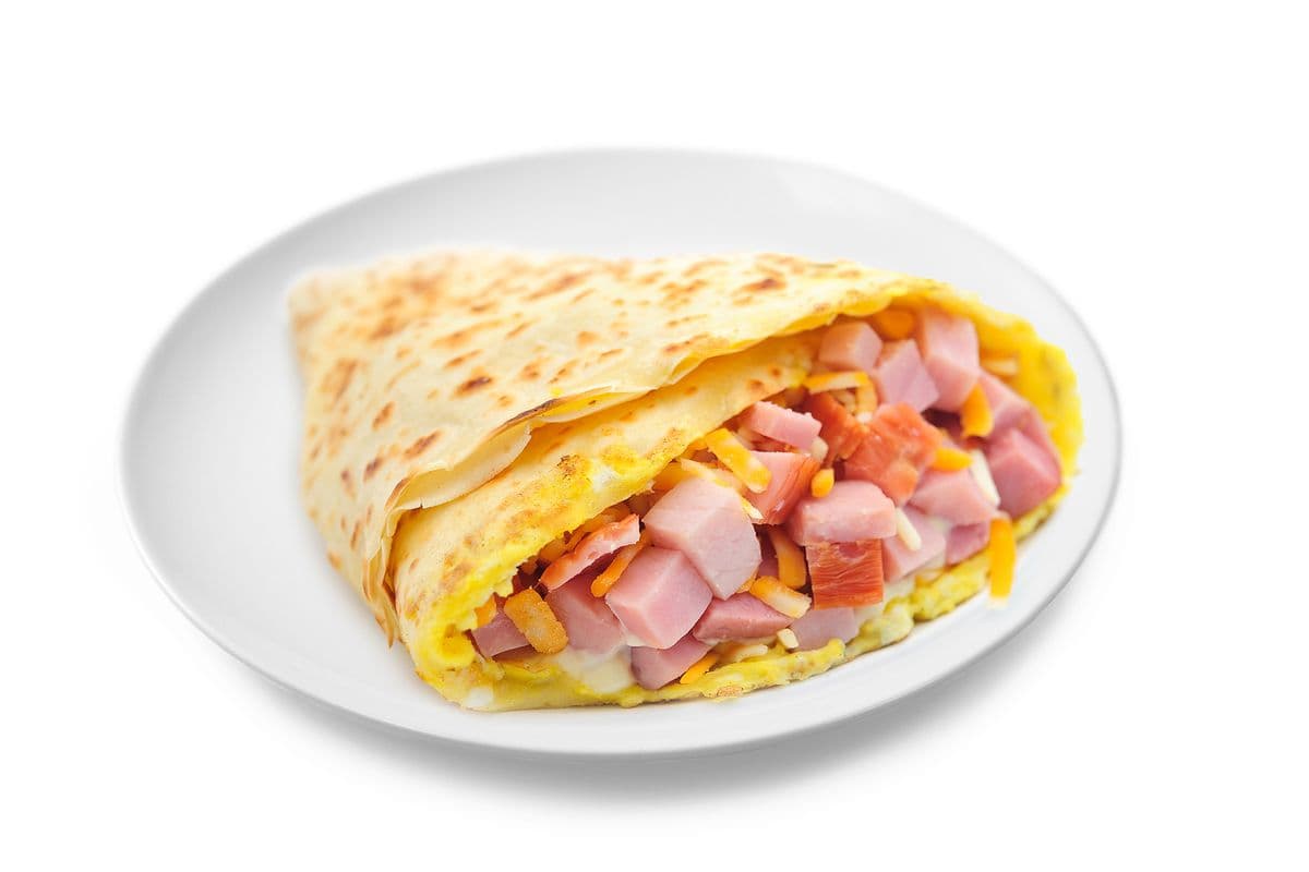 Ham and Cheese Crepe