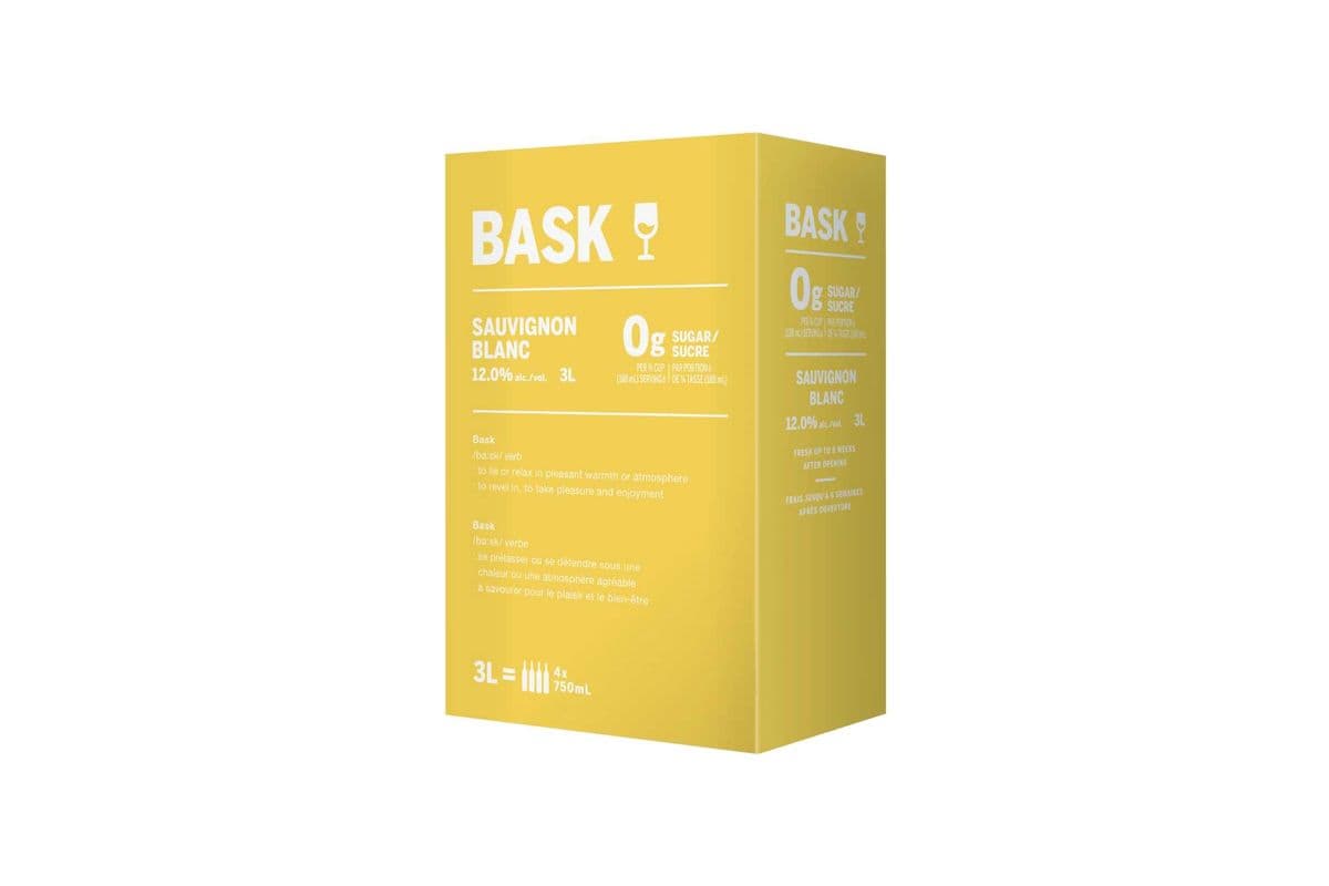 ★ Bask Sauvignon Blanc (3L) | SAVINGS EVERYDAY — THE ZERO SUGAR CHOICE | (1 x 3000ml)