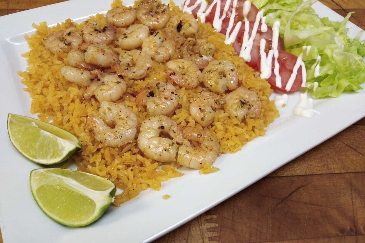 camarones a la parrilla