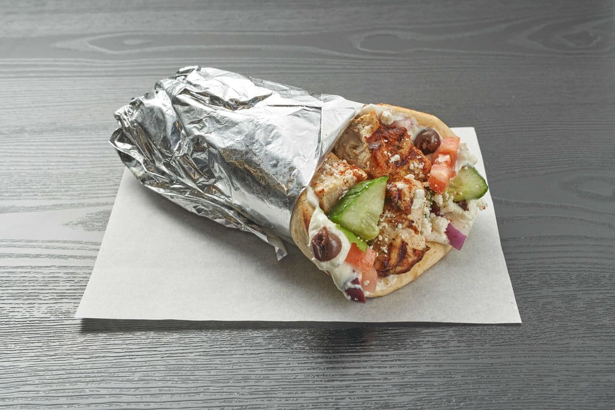 Chicken Souvlaki Pita