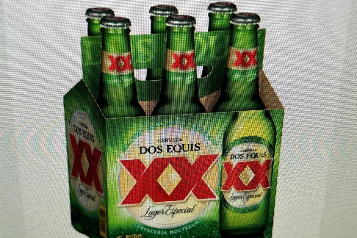 Dos Equis Lager (6 x 355 ml Bottles)