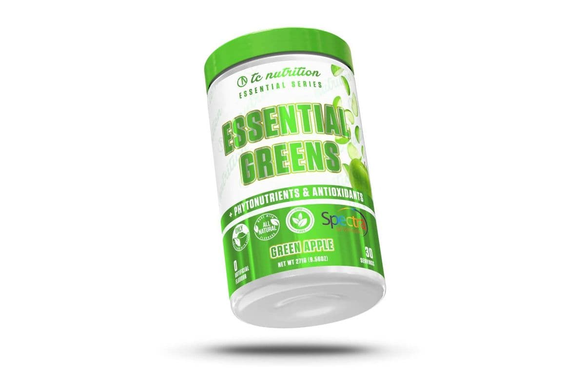 TC Nutrition Essential Greens Green Apple Drink Mix (271 g)