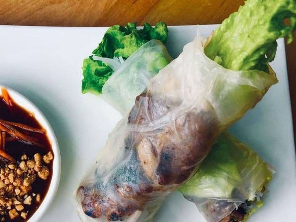 K05 - Fresh Grilled Pork Rolls (Gỏi Cuốn Heo Nướng)