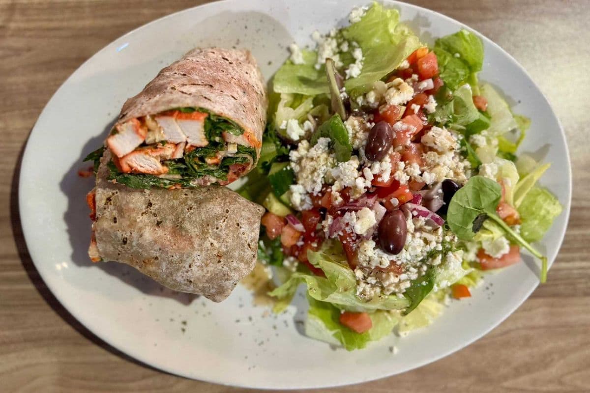 Tandoori Chicken Wrap