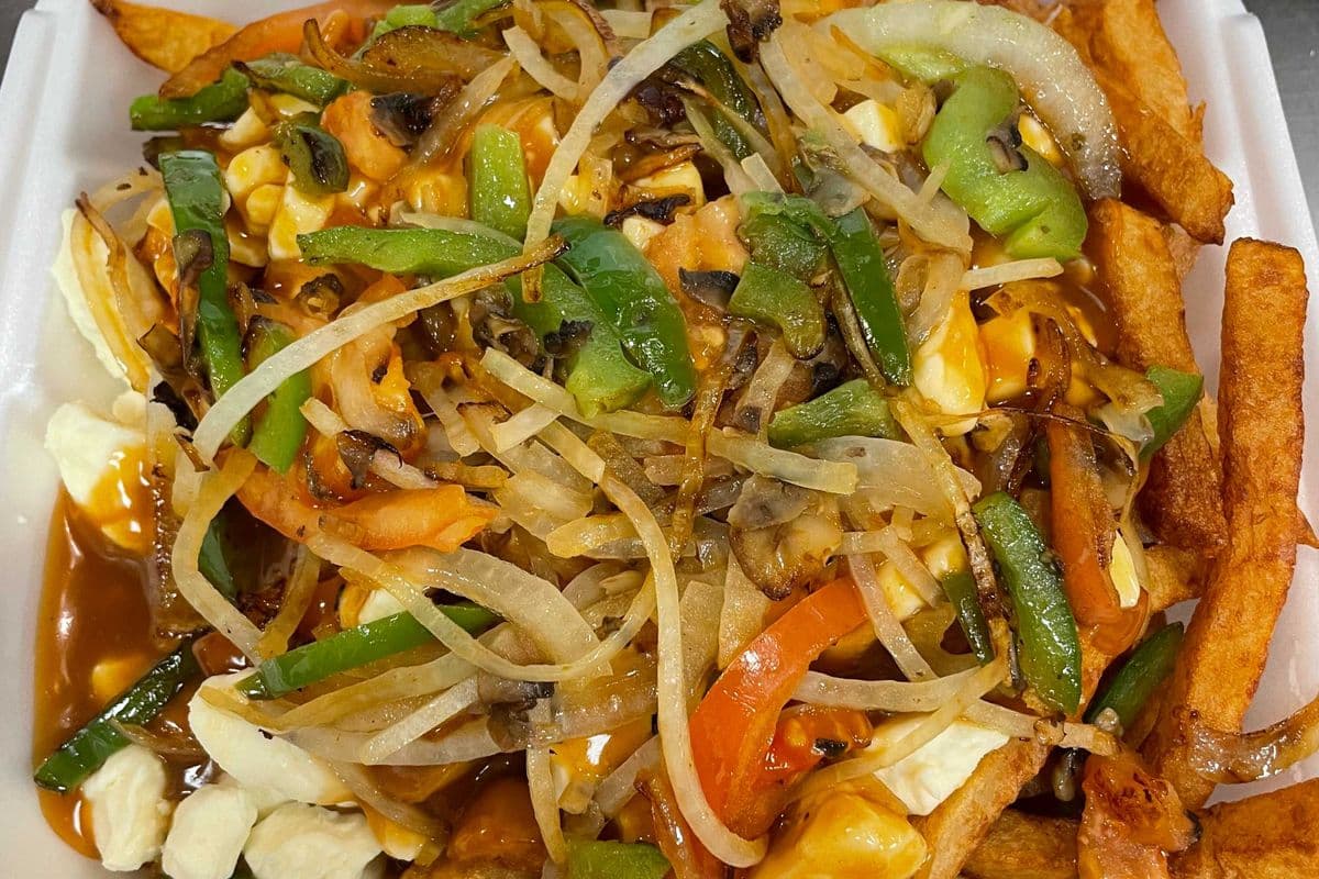 Large Vegetable Poutine