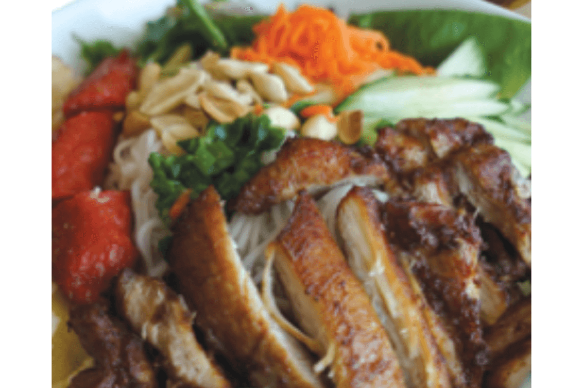 407. Crispy Chicken, Xyclo Sausage, and Spring Roll