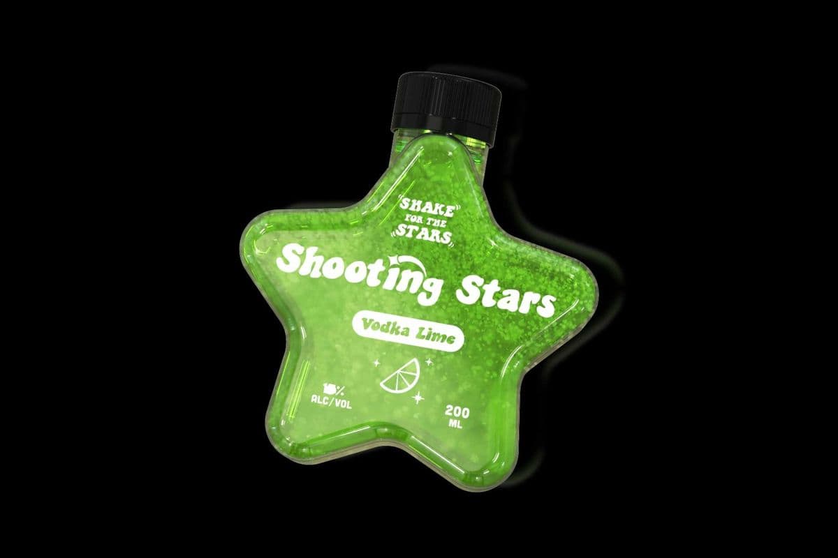 Shooting Stars Vodka Lime (1 x 200 ml)